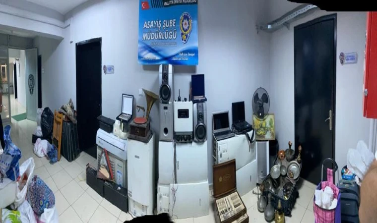 Malatya'da 12 Hırsız Göz Altına Alındı