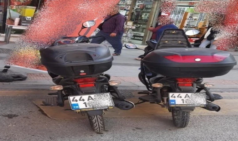 Malatya'da Aynı Plakalı 2 Adet Motosiklet'e Rekor Ceza