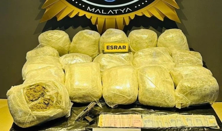 Malatya'da Son Yılların En Büyük Esrar Operasyonu