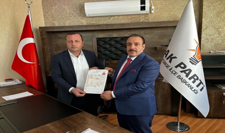 Ramazan Paşahan,Aday Adaylığı Başvurusunda Bulundu