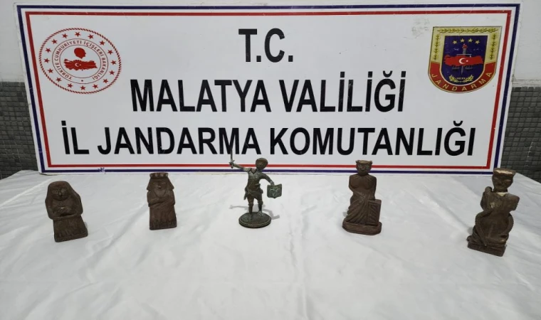 Malatya’da Roma Dönemine Ait 5 Heykel Ele Geçirildi