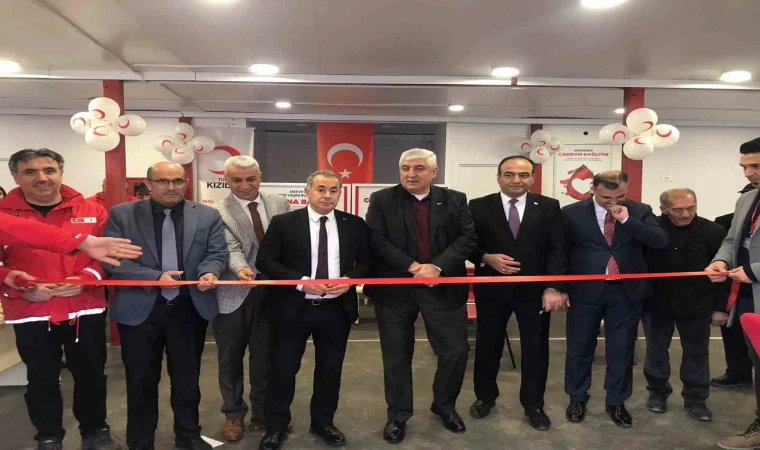 Kızılay Kan Merkezi Yeni Yerinde Hizmete Baladı