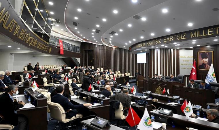 Malatya Büyükşehir Belediyesi Meclis Toplantısını Gerçekleştirdi