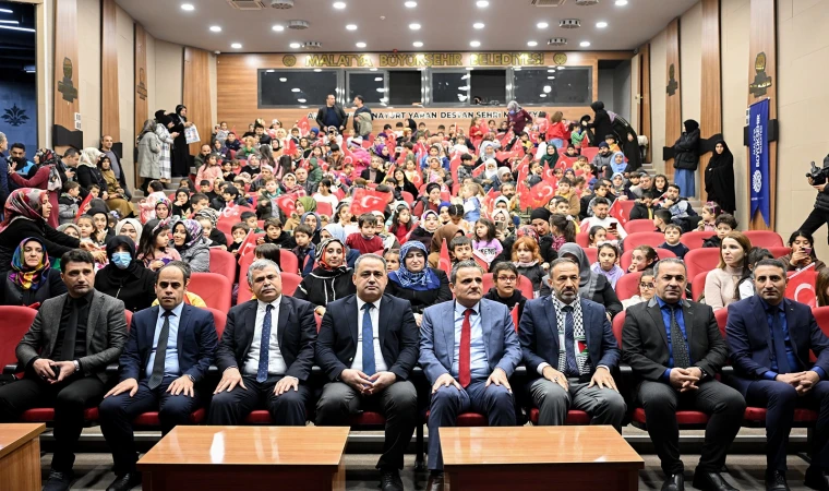 Malatya Büyükşehir Nezaket Okullarından İlk Karnem Etkinliği