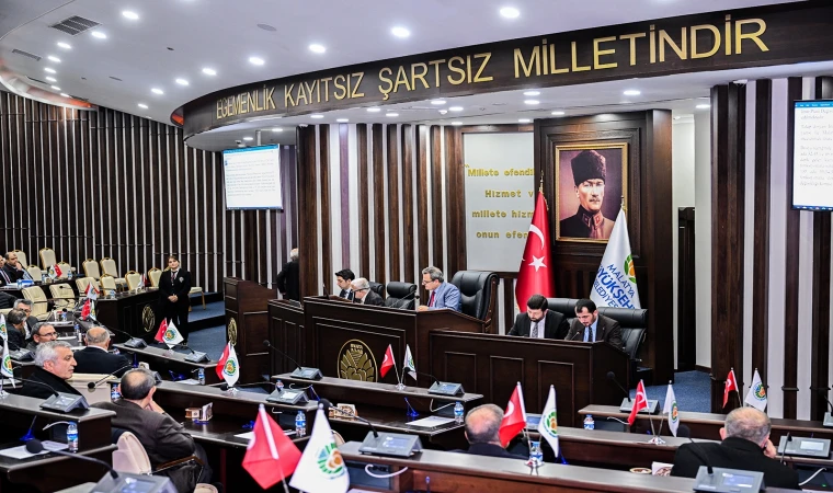 Malatya Büyükşehir'de Ocak Ayı Toplantıları Devam Ediyor