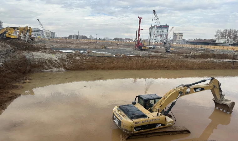 Malatya'da Çarşı İnşaatı Çalışmaları Hız Kazandı