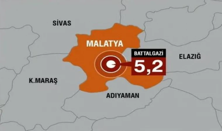 Malatya'da Korkutan Deprem!