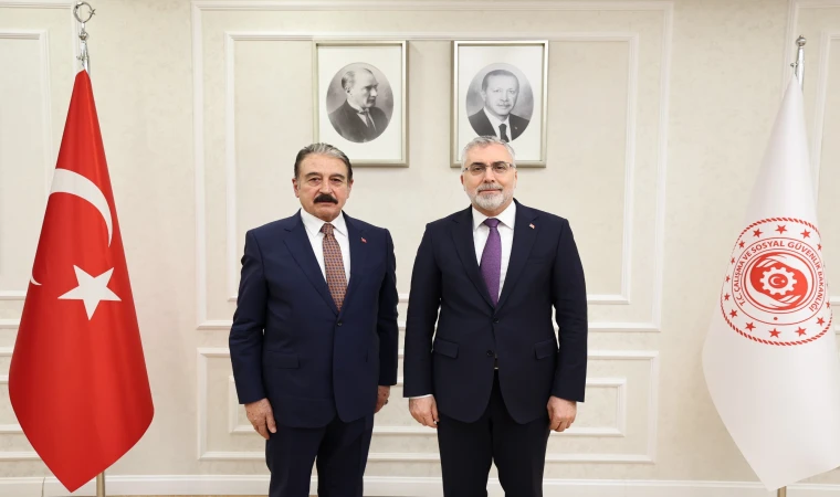 Şevket Keskin'den,Bakan Işıkhan'a Ziyaret