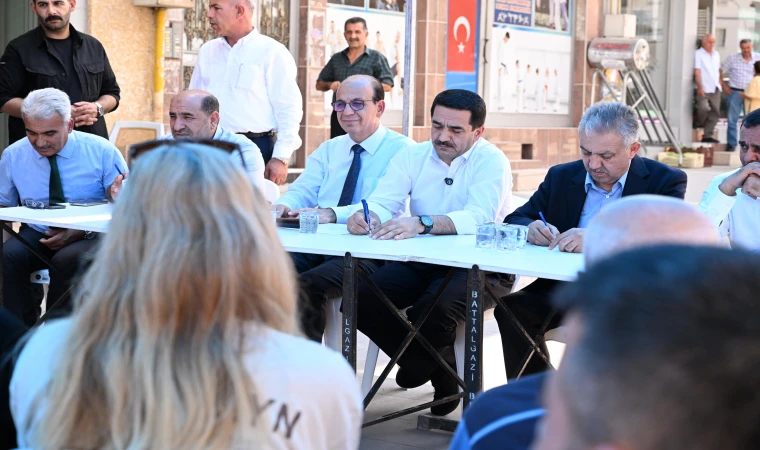 Başkan Kahveci, Başkanlarımız Çözüm İçin Çalışıyor
