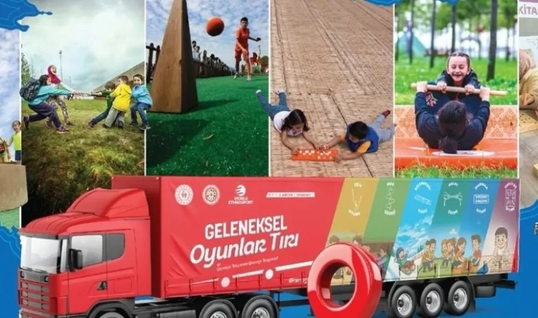 Geleneksel Oyunlar Tırı Malatya’da Çocuklar İle Buluşuyor