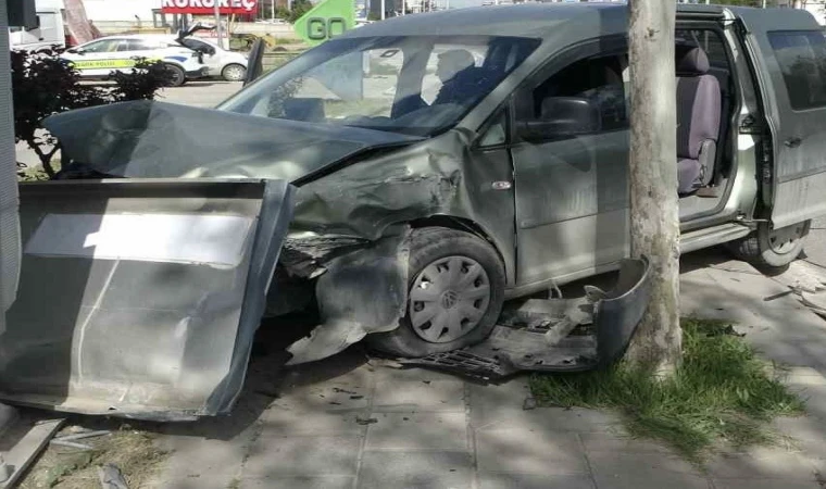 Malatya’da Trafik Kazası 2 Yaralı