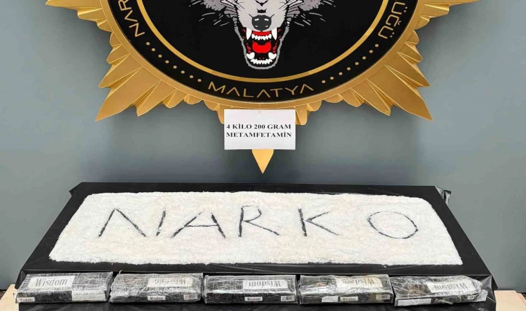 Malatya’da Zehir Tacirlerine Darbe 2 Tutuklama