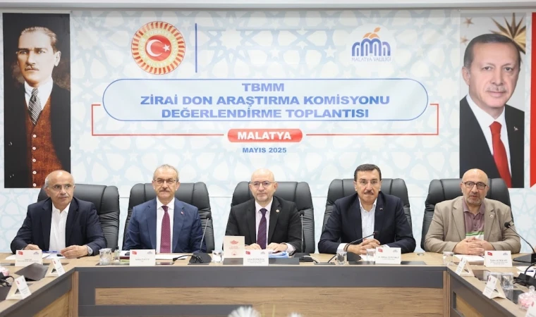 TBMM, Zirai Don Araştırma Komisyonu Malatya’da Toplandı