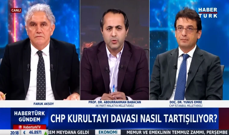 Babacan, CHP’nin kurultay davası AK Parti’nin Gündeminde Yoktur