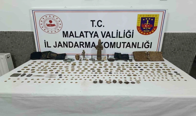 Malatya’da Tarihi Eser Kaçakçılarına Darbe 2 Gözaltı