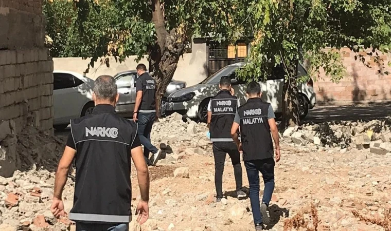 Malatya’da Zehir Tacirlerine Darbe 4 Tutuklama