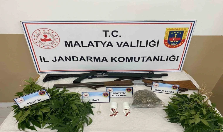 Malatya’da Zehir Tacirlerlerine Operasyon 6 Gözaltı