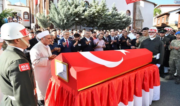 Malatya Şehidini Dualar İle Son Yolculuğuna Uğurladı