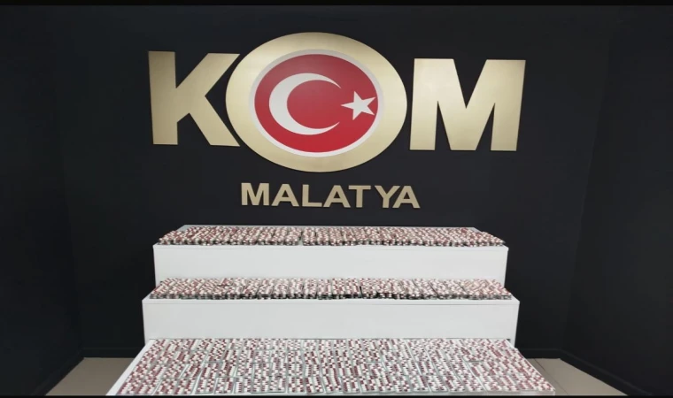 Malatya’da 8 Bin Uyuşturucu Hap Ele Geçirildi