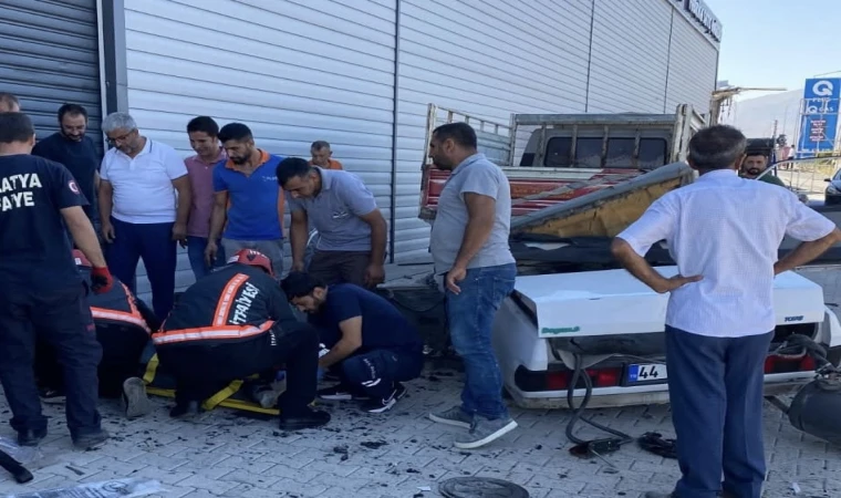 Malatya’da Trafik Kazası 1 Ölü 1 Yaralı