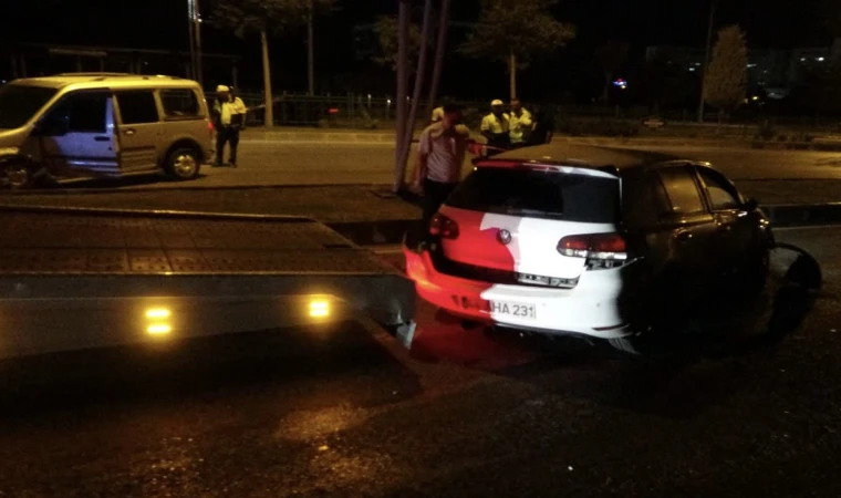 Malatya’da Trafik Kazası 2 Yaralı