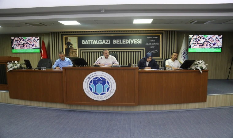 Battalgazi’da Ağustos Ayı Meclis Toplantıları Sona Erdi