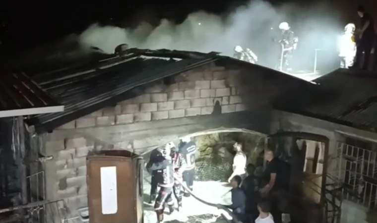 Malatya’da Ahır Yangını Korkuya Neden Oldu