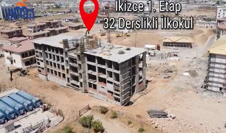 Malatya’da İkizce Bölgesine Yeni Okullar Kazandırılıyor