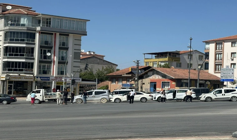 Malatya’da Zincirleme Trafik Kazası