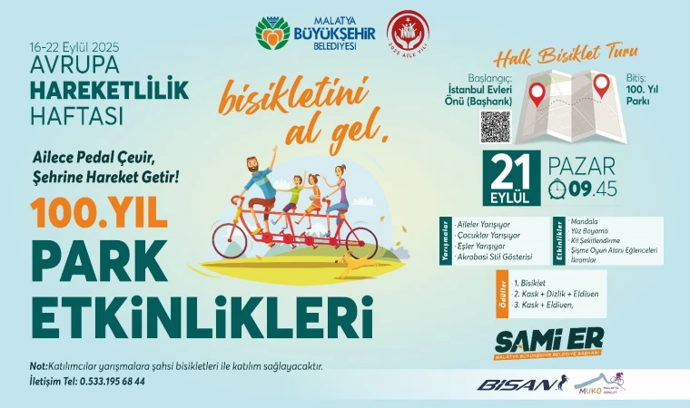 Malatya’da Avrupa Hareketlilik Haftası Kutlanacak