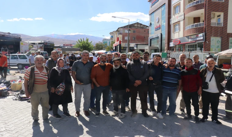 Malatya’da Bit Pazarının Kaldırılmasına Tepki!
