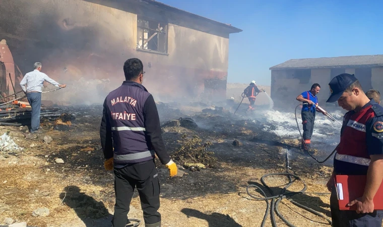 Malatya’da Maddi Hasarlı Yangınlar Güçlükle Söndürüldü