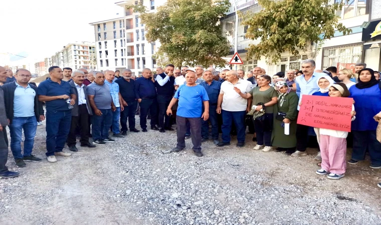 Malatya’da TOKİ Kuralarına Tepki !