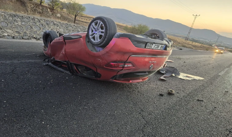 Malatya’da Trafik Kazası 1 Yaralı