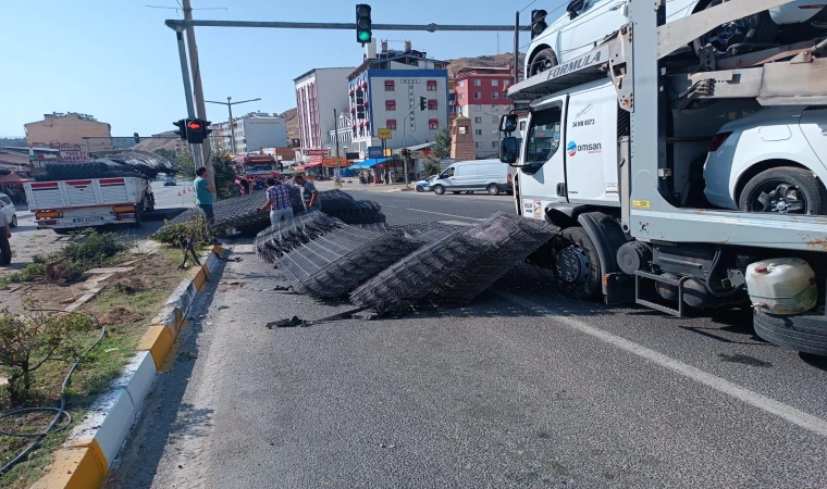 Malatya’da Usta Sürücü Faciayı Önledi