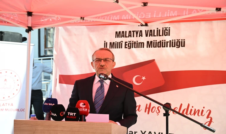 Malatya’da Yeni Eğitim-Öğretim Yılında Ders Zili Çaldı