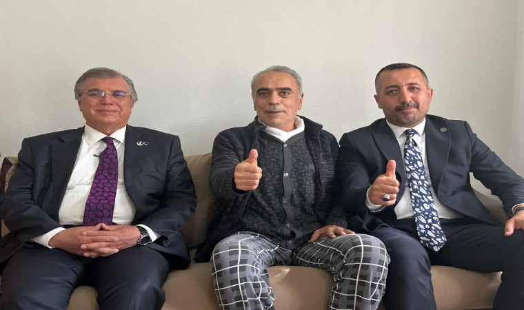 Aydal’dan Mehmet Zafer’e Taziye Ve Geçmiş Olsun Ziyareti