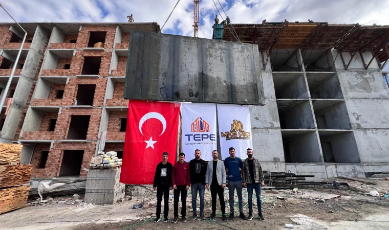 Malatya Güven Sitesi’nde Son Kalıp Tamamlandı