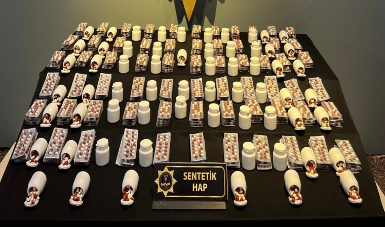 Malatya’da 7 Bin 881 Sentetik Ecza Ele Geçirildi
