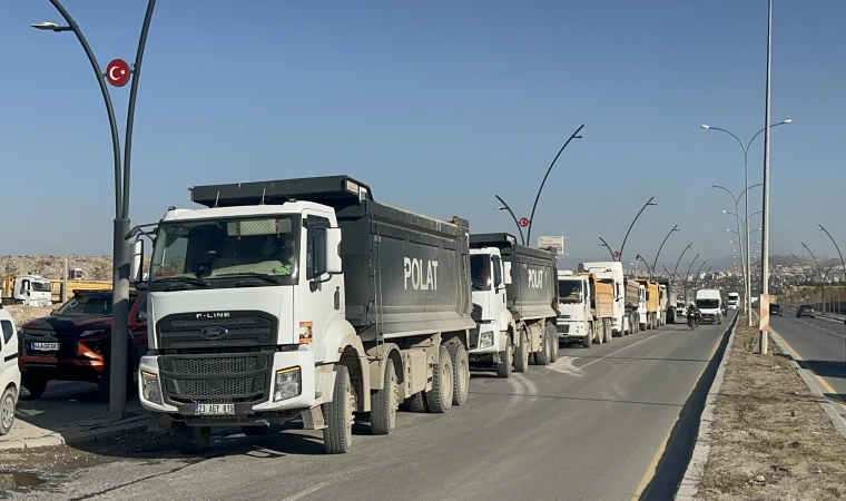 Malatya’da Hafriyat Kamyoncuları Kontak Kapattı!