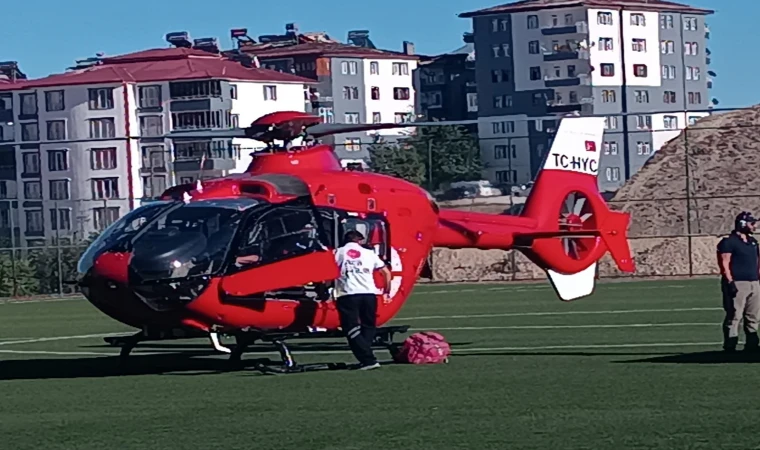 Malatya’da Helikopterle Acil Müdahale 3 Can Kurtardı