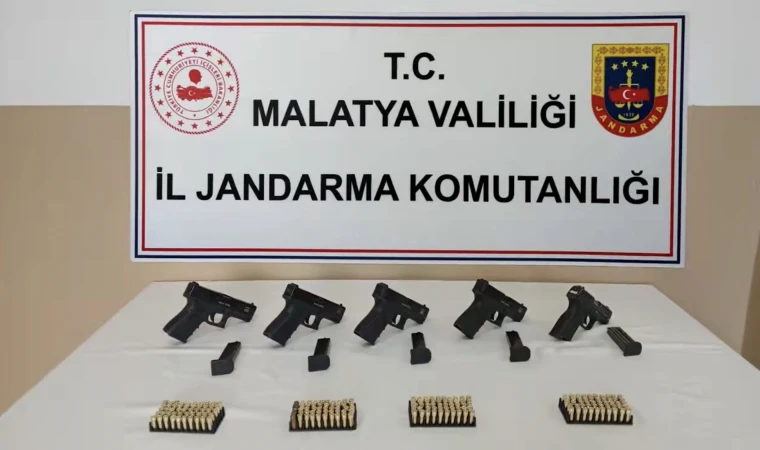 Malatya’da Silah Kaçakçılarına Operasyon 1 Tutuklama