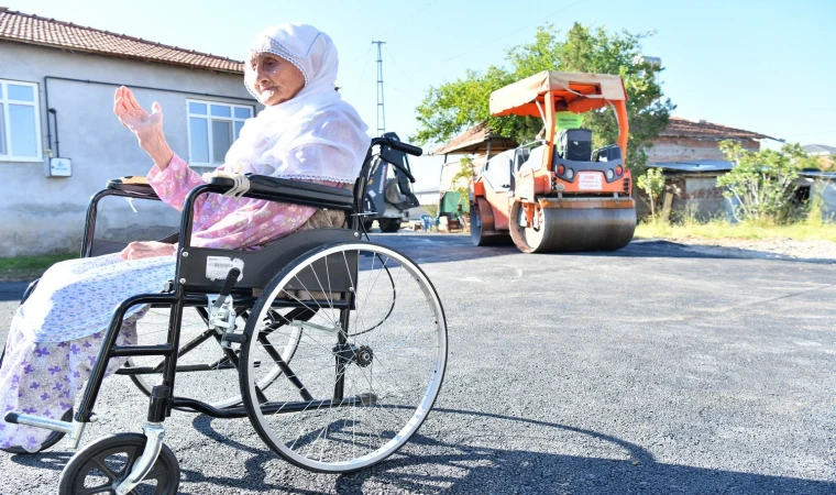Yeşilyurt’ta 90 Yaşındaki Gülistan Teyze’nin Yol Talebi Yerine Getirildi