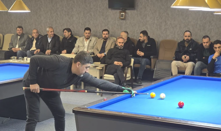Malatya’da Aslantepe 3 Bant Bilardo Turnuvası Tamamlandı