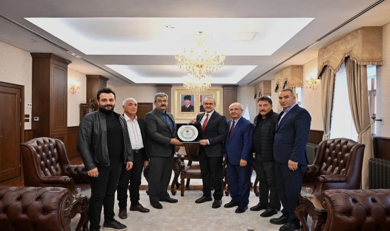 Malatya’da Drejanlılar Derneği’nden Vali Yavuz’a Teşekkür Ziyareti
