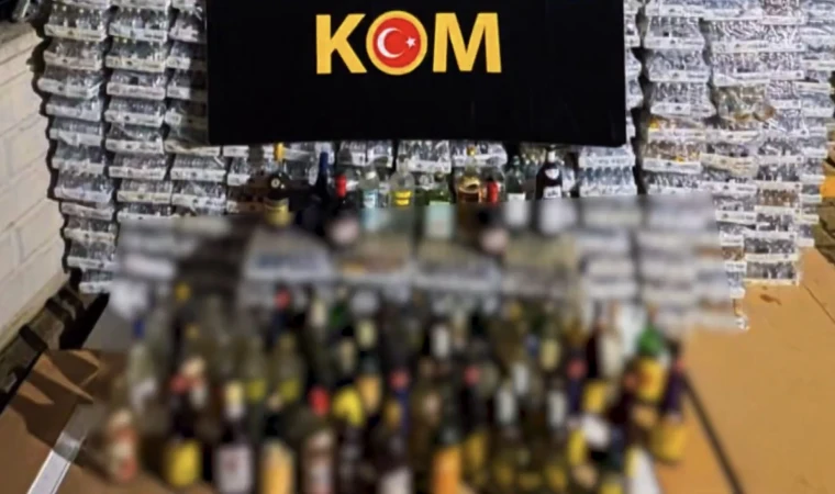 81 Şehir’de Sahte Alkol Operasyonu