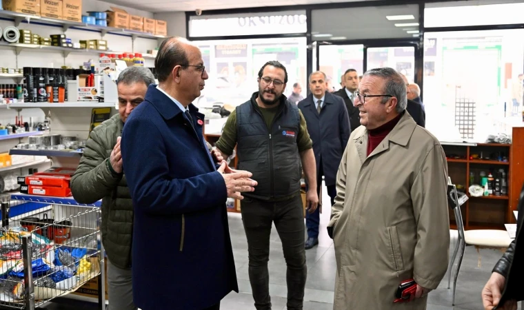Esnaflardan Başkan İlhan Geçit’te Teşekkür