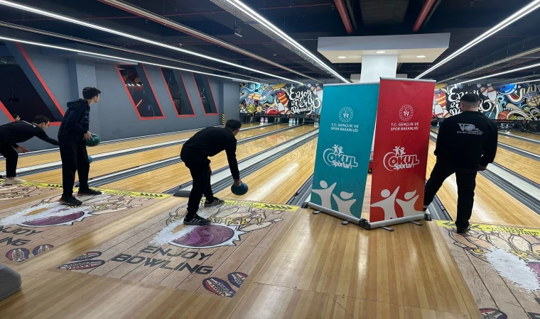 Malatya’da Bowling, Liseler Birinciliğine Yoğun İlgi
