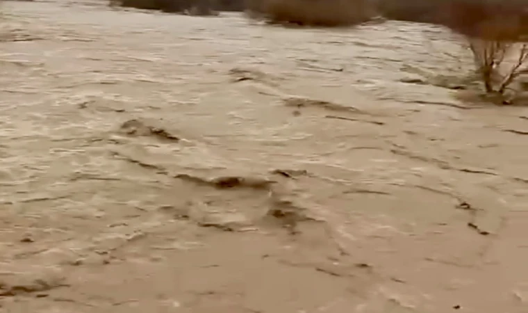 Malatya’da Yağış Dereleri Taşma Noktasına Getirdi