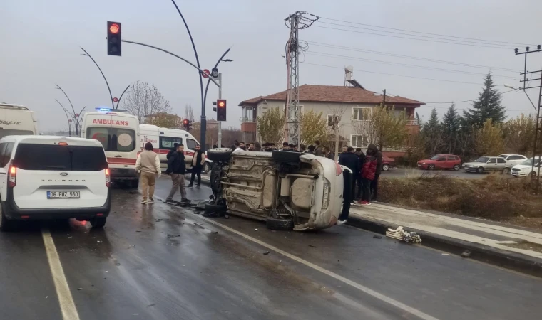 Malatya’da Zincirleme Kaza 5 Yaralı